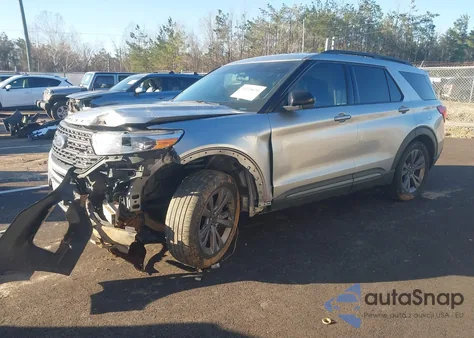 2022 Ford Explorer Xlt z USA, uszkodzony, nr VIN 1FMSK7DH6NGA45062